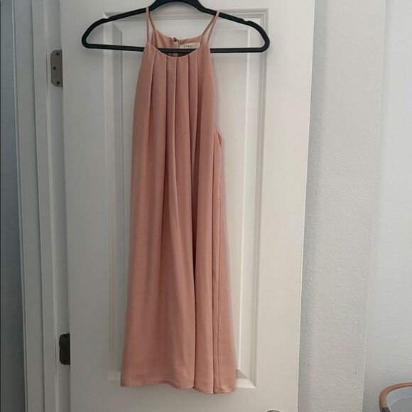 Everly Blush Backless Dress - Picture 1 of 2